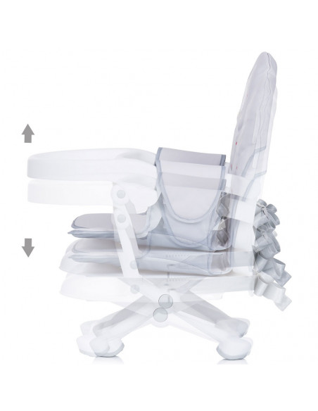 Inaltator scaun de masa Chipolino Lollipop platinum,STHBL02201PL