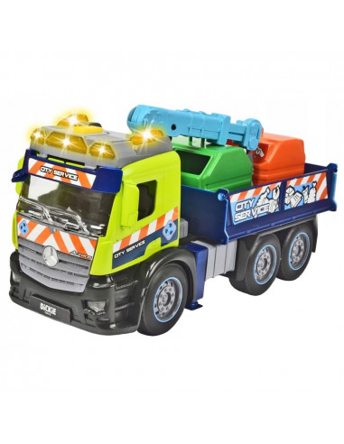 Masina de gunoi Dickie Toys Mercedes Recycling,S203745015