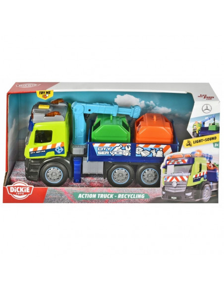 Masina de gunoi Dickie Toys Mercedes Recycling,S203745015