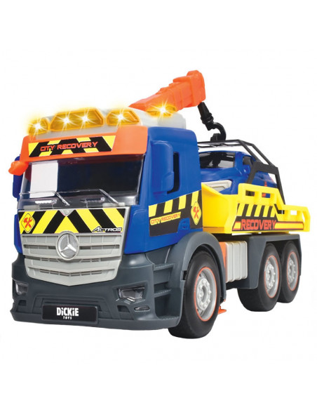 Camion de tractare Dickie Toys Mercedes Recovery cu