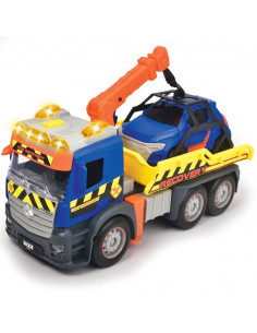 Camion de tractare Dickie Toys Mercedes Recovery cu 2