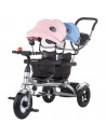 Tricicleta gemeni Chipolino 2Play blue pink,TRK2P0216BP