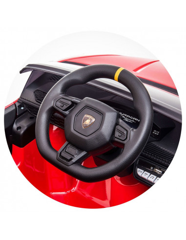 Masinuta electrica Chipolino Lamborghini Huracan red,ELKLAHU03RE