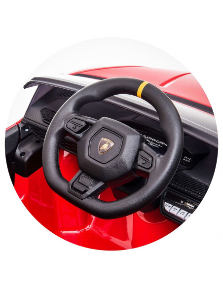 Masinuta electrica Chipolino Lamborghini Huracan red,ELKLAHU03RE