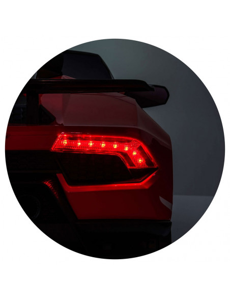 Masinuta electrica Chipolino Lamborghini Huracan red,ELKLAHU03RE