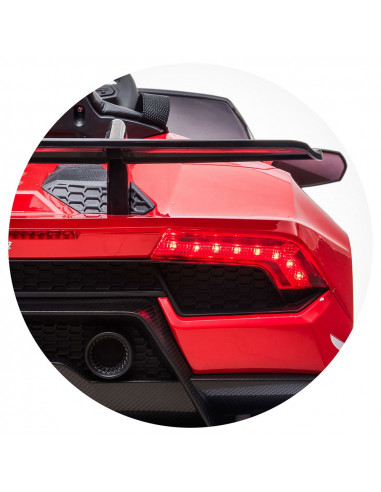 Masinuta electrica Chipolino Lamborghini Huracan red,ELKLAHU03RE