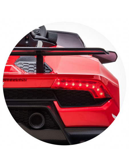 Masinuta electrica Chipolino Lamborghini Huracan red,ELKLAHU03RE