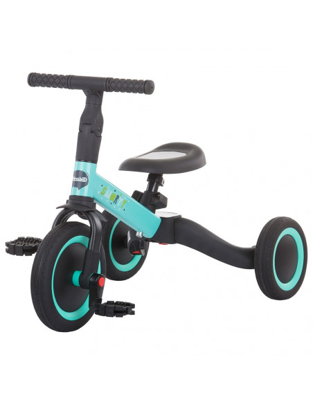 Tricicleta si bicicleta Chipolino Smarty 2 in 1 mint,TRKSM0205MT