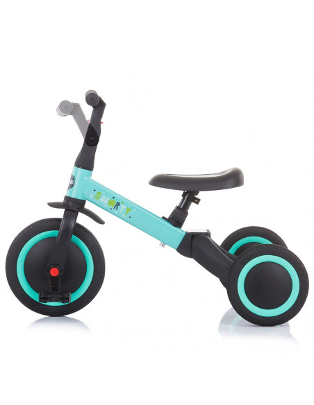Tricicleta si bicicleta Chipolino Smarty 2 in 1 mint,TRKSM0205MT