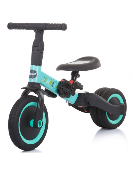 Tricicleta si bicicleta Chipolino Smarty 2 in 1 mint,TRKSM0205MT