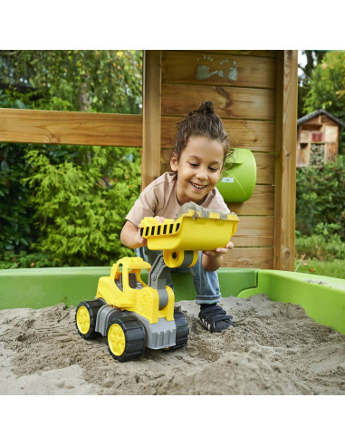 Buldozer Big Power Worker Wheel Loader cu figurina,S800054837