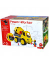 Camion betoniera Big Power Worker cu figurina,S800054839