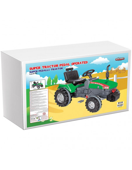 Tractor cu pedale Pilsan Super 07-294 red,PL-07-294-RE