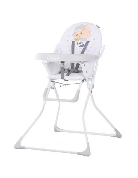 Scaun de masa Chipolino Teddy platinum,STHTD02203PL
