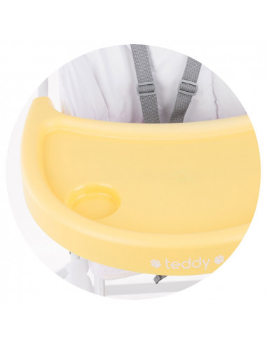 Scaun de masa Chipolino Teddy banana,STHTD02205BA