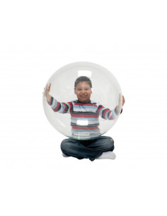 Minge fizioterapie transparenta Opti Ball, de 65 cm,Gym9665 2