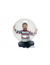 Minge fizioterapie transparenta Opti Ball, de 65 cm,Gym9665