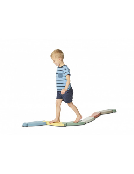 Joc motricitate Raul - 7 piese in culori nordice,G2823