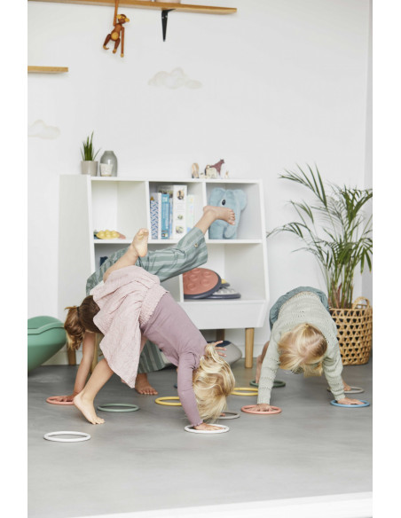 Set de 6 inele de activitati in 6 culori nordice,G2890