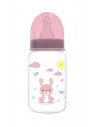 Biberon cu capac, 0 luni+, 125 ml, Pink,10200120002