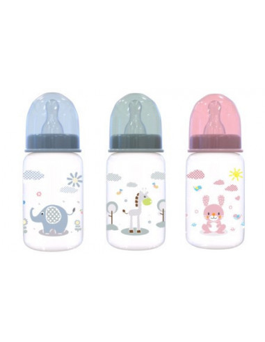 Biberon cu capac, 0 luni+, 125 ml, Pink,10200120002