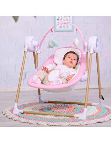 Leagan, Twinkle, electric, cu telecomanda, Grey,10090080002
