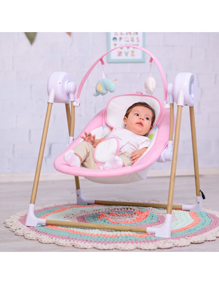 Leagan, Twinkle, electric, cu telecomanda, Grey,10090080002