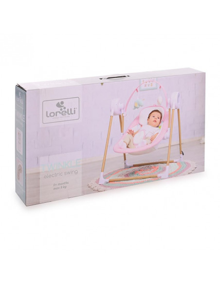 Leagan, Twinkle, electric, cu telecomanda, Pink,10090080003