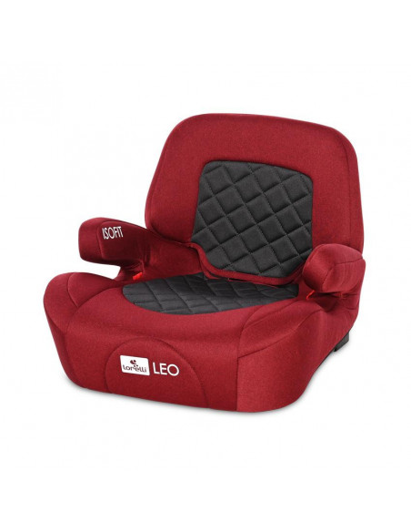 Inaltator auto, Leo, Isofix, 22-36 kg, spatar detasabil, Brick