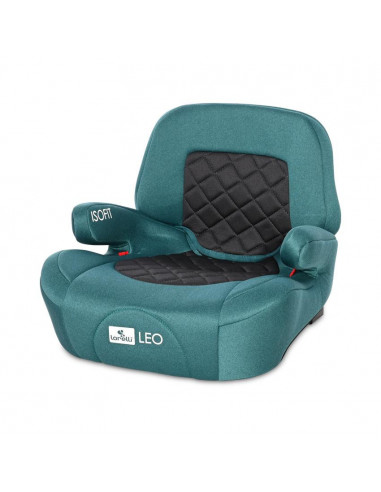 Inaltator auto, Leo, Isofix, 22-36 kg, spatar detasabil, Forest