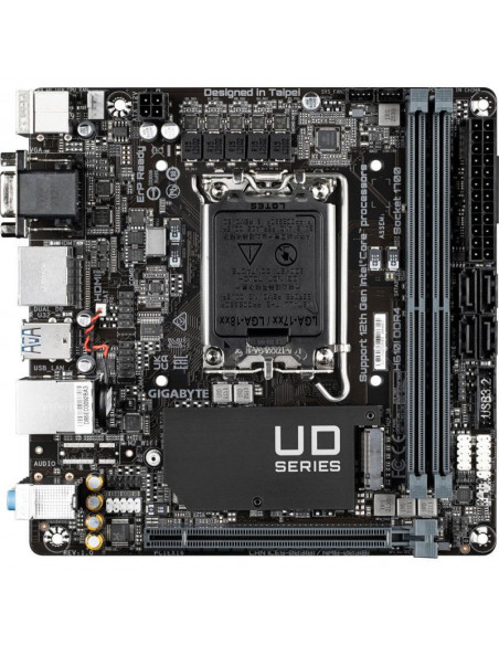 Placa de baza GIGABYTE H610I DDR4, LGA 1700,H610I DDR4