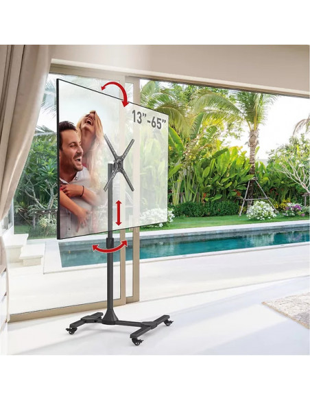 ﻿Suport TV de podea, Barkan SW310H, Reglabil, 13"- 65", VESA