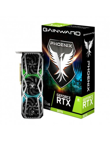 Placa video Gainward GeForce RTX 3070 Phoenix LHR, 8GB GDDR6