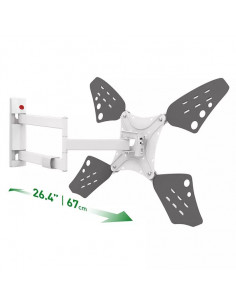 Suport TV de perete, Barkan 3400LW.W, Fix, 40"- 70", VESA 600 2