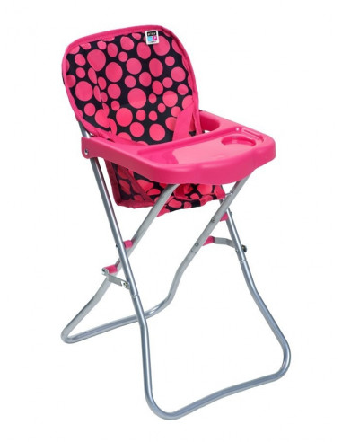 Scaun de masa pentru papusi PlayTo Dorotka Roz,22486