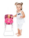 Scaun de masa pentru papusi PlayTo Dorotka Roz,22486