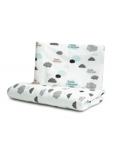 Set lenjerie de pat cu 2 piese Sensillo Nori,SILLO-4375