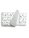 Set lenjerie de pat cu 2 piese Sensillo Nori,SILLO-4375