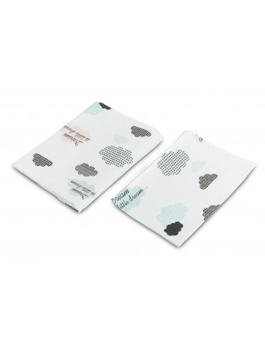 Set lenjerie de pat cu 2 piese Sensillo Nori,SILLO-4375