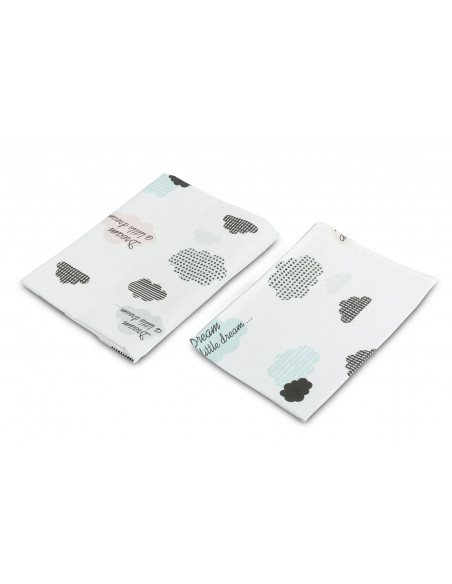 Set lenjerie de pat cu 2 piese Sensillo Nori,SILLO-4375