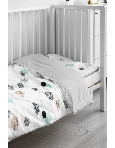 Set lenjerie de pat cu 2 piese Sensillo Nori,SILLO-4375