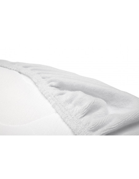 Husa de frotir cu elastic pentru salteaua de landou 35x75 cm