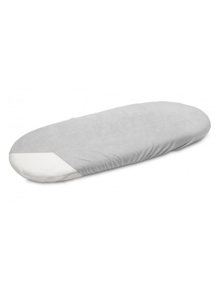 Husa de frotir cu elastic pentru salteaua de landou 35x75 cm