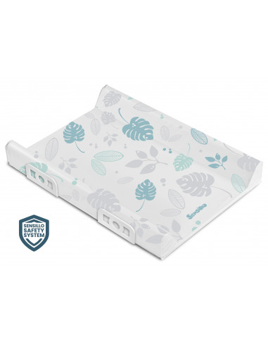 Saltea de infasat rigida cu siguranta Sensillo FLORAL Platinum