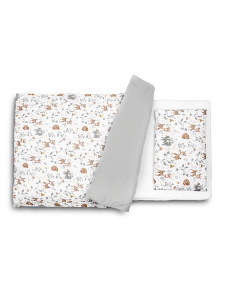 Set lenjerie de pat cu 2 piese Sensillo Aventura in