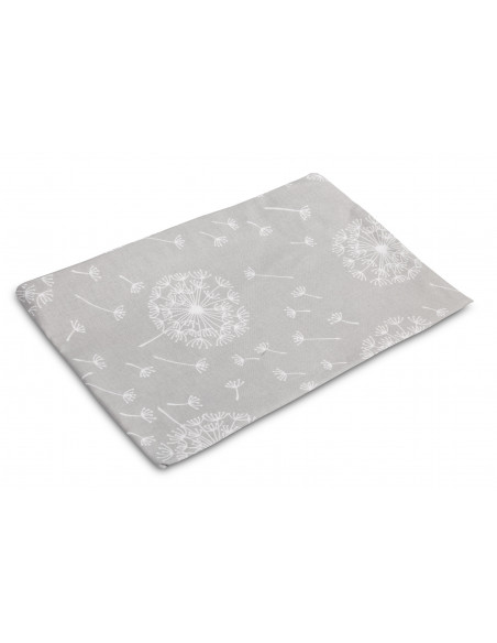 Husa pentru perna Sensillo 38x60 cm Papadii Gri,SILLO-20546