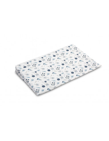 Husa pentru perna Sensillo 38x60 cm Cosmos Alba,SILLO-20549