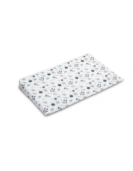 Husa pentru perna Sensillo 38x60 cm Cosmos Alba,SILLO-20549