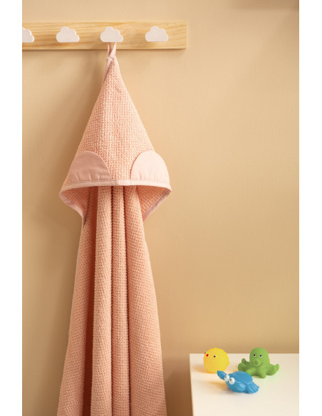Prosop de bumbac cu gluga 100x100 cm Sensillo KREPA BEAR
