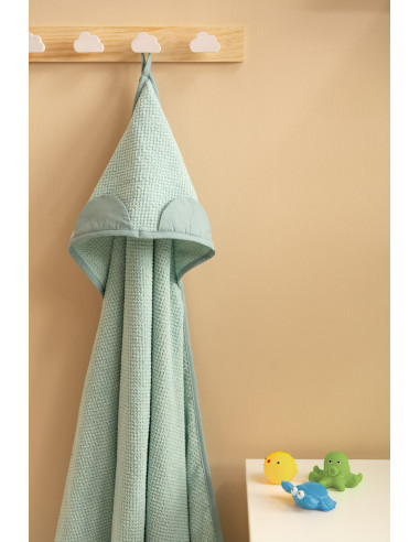 Prosop de bumbac cu gluga 100x100 cm Sensillo KREPA BEAR